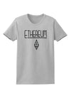 Ethereum with logo Womens T-Shirt-Womens T-Shirt-TooLoud-AshGray-X-Small-Davson Sales