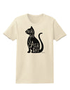 Every Day Is Caturday Cat Silhouette Womens T-Shirt by TooLoud-Womens T-Shirt-TooLoud-Natural-X-Small-Davson Sales