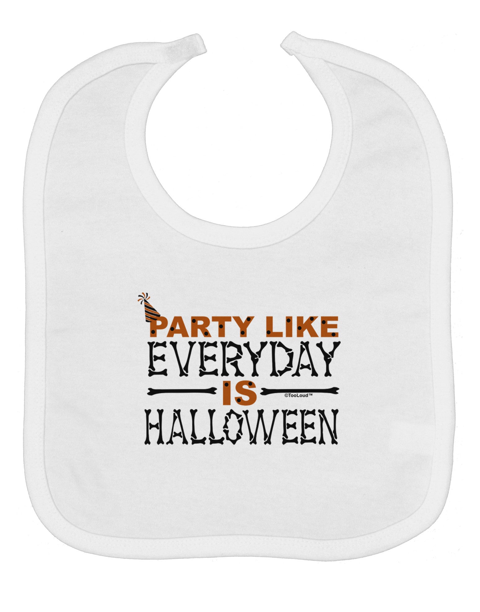Everyday Is Halloween Baby Bib