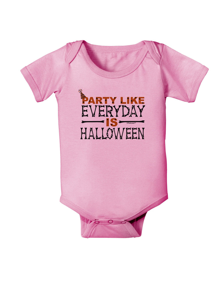 Everyday Is Halloween Baby Romper Bodysuit-Baby Romper-TooLoud-White-06-Months-Davson Sales