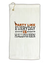 Everyday Is Halloween Micro Terry Gromet Golf Towel 16 x 25 inch-Golf Towel-TooLoud-White-Davson Sales