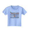 Everyday Is Halloween Toddler T-Shirt-Toddler T-Shirt-TooLoud-Aquatic-Blue-2T-Davson Sales