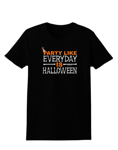 Everyday Is Halloween Womens Dark T-Shirt-TooLoud-Black-X-Small-Davson Sales