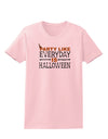 Everyday Is Halloween Womens T-Shirt-Womens T-Shirt-TooLoud-PalePink-X-Small-Davson Sales