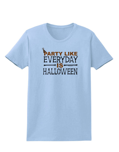 Everyday Is Halloween Womens T-Shirt-Womens T-Shirt-TooLoud-Light-Blue-X-Small-Davson Sales