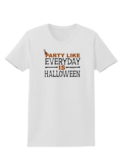 Everyday Is Halloween Womens T-Shirt-Womens T-Shirt-TooLoud-White-X-Small-Davson Sales