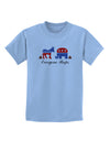 Everyone Poops Donkey Elephant Childrens T-Shirt-Childrens T-Shirt-TooLoud-Light-Blue-X-Small-Davson Sales