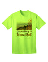 Everything is Beautiful - Sunrise Adult T-Shirt-Mens T-Shirt-TooLoud-Neon-Green-Small-Davson Sales