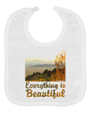 Everything is Beautiful - Sunrise Baby Bib by