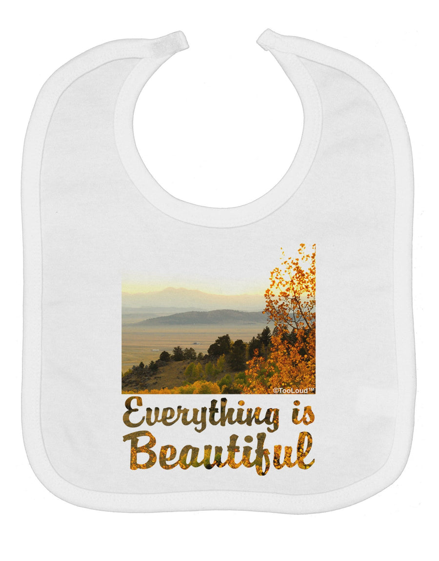 Everything is Beautiful - Sunrise Baby Bib by