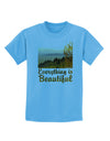 Everything is Beautiful - Sunrise Childrens T-Shirt-Childrens T-Shirt-TooLoud-Aquatic-Blue-X-Small-Davson Sales