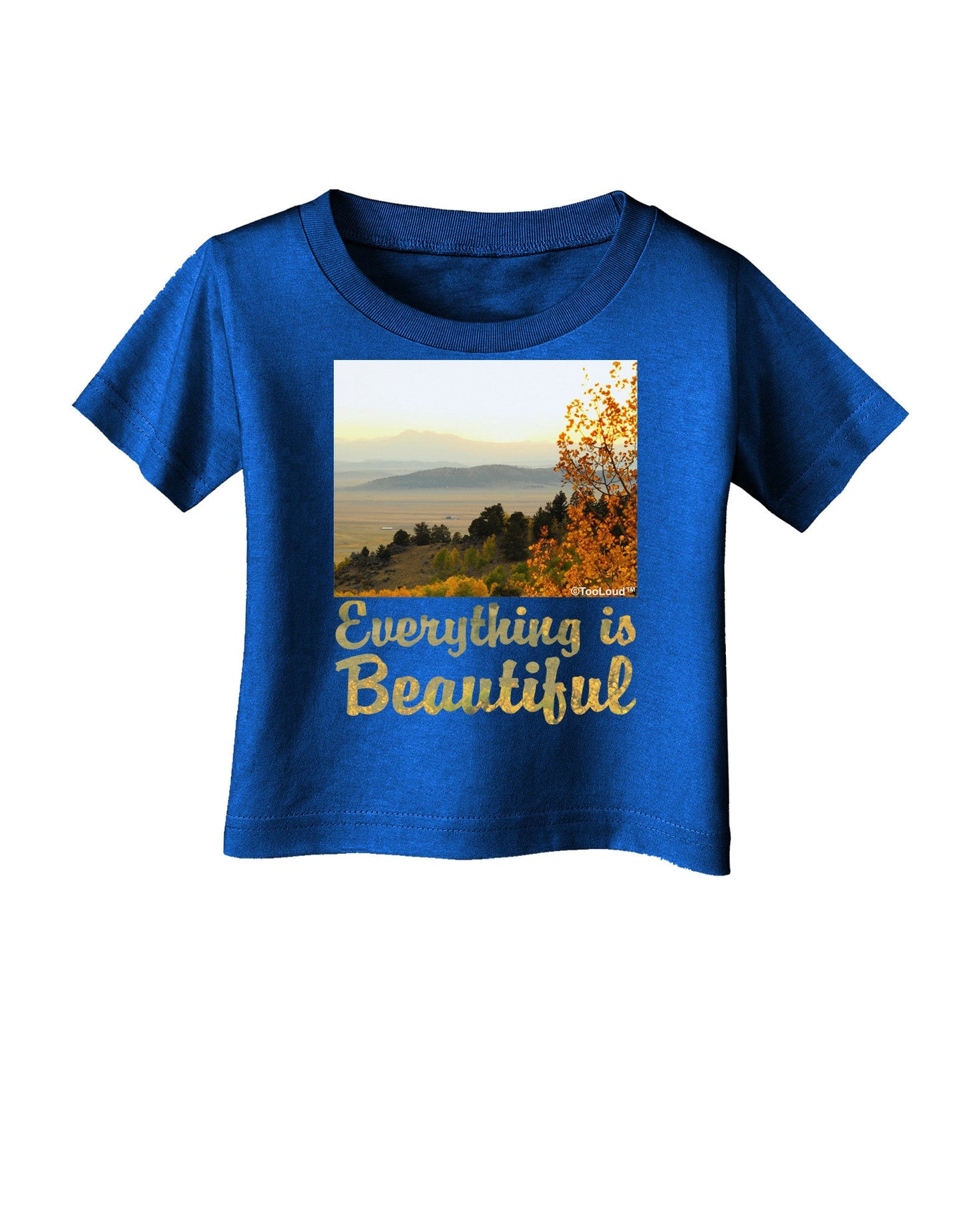 Everything is Beautiful - Sunrise Infant T-Shirt Dark by-Infant T-Shirt-TooLoud-Royal-Blue-06-Months-Davson Sales