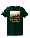 Everything is Beautiful - Sunrise Womens Dark T-Shirt-TooLoud-Forest-Green-Small-Davson Sales