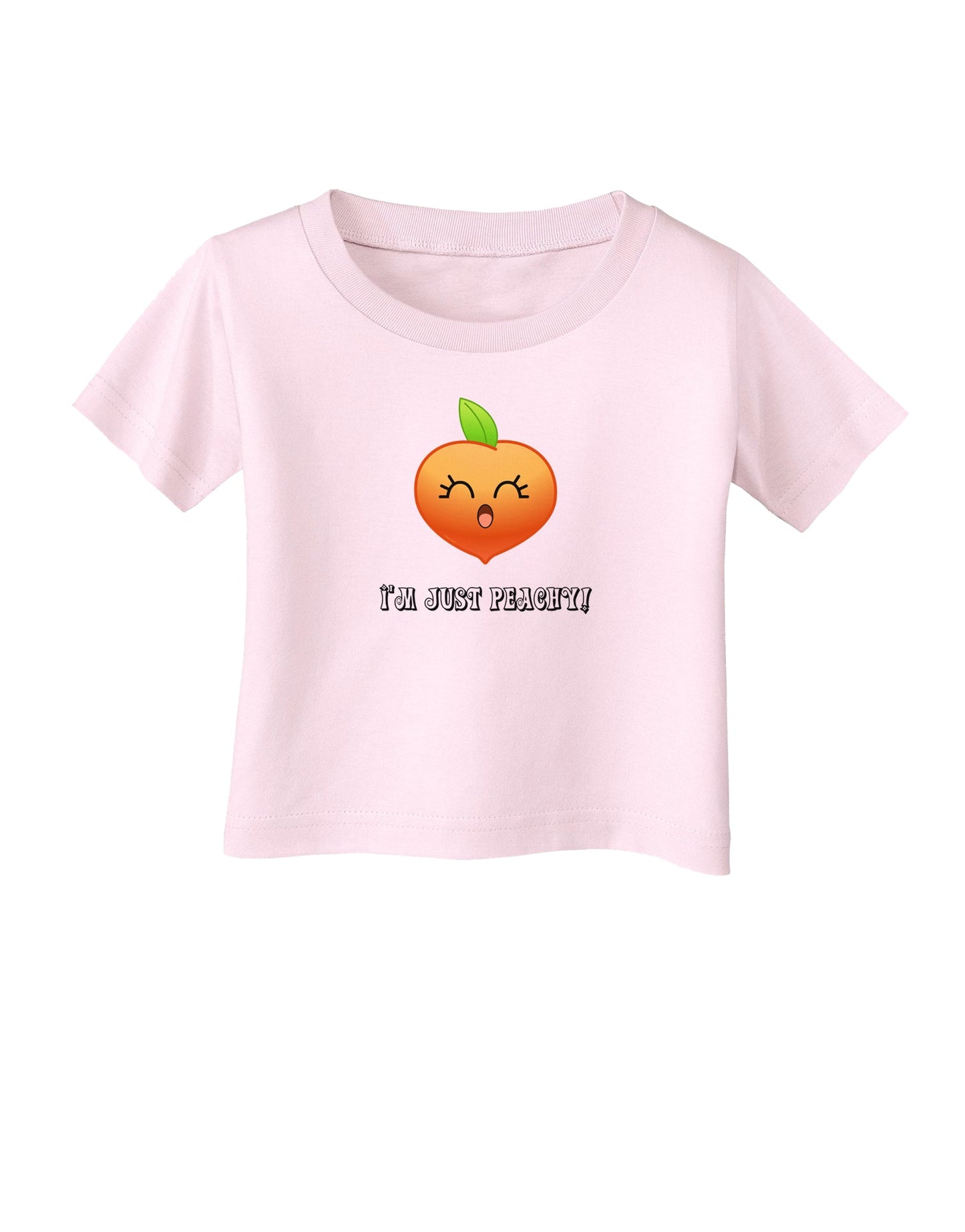 Everything is Peachy Infant T-Shirt-Infant T-Shirt-TooLoud-Light-Pink-06-Months-Davson Sales