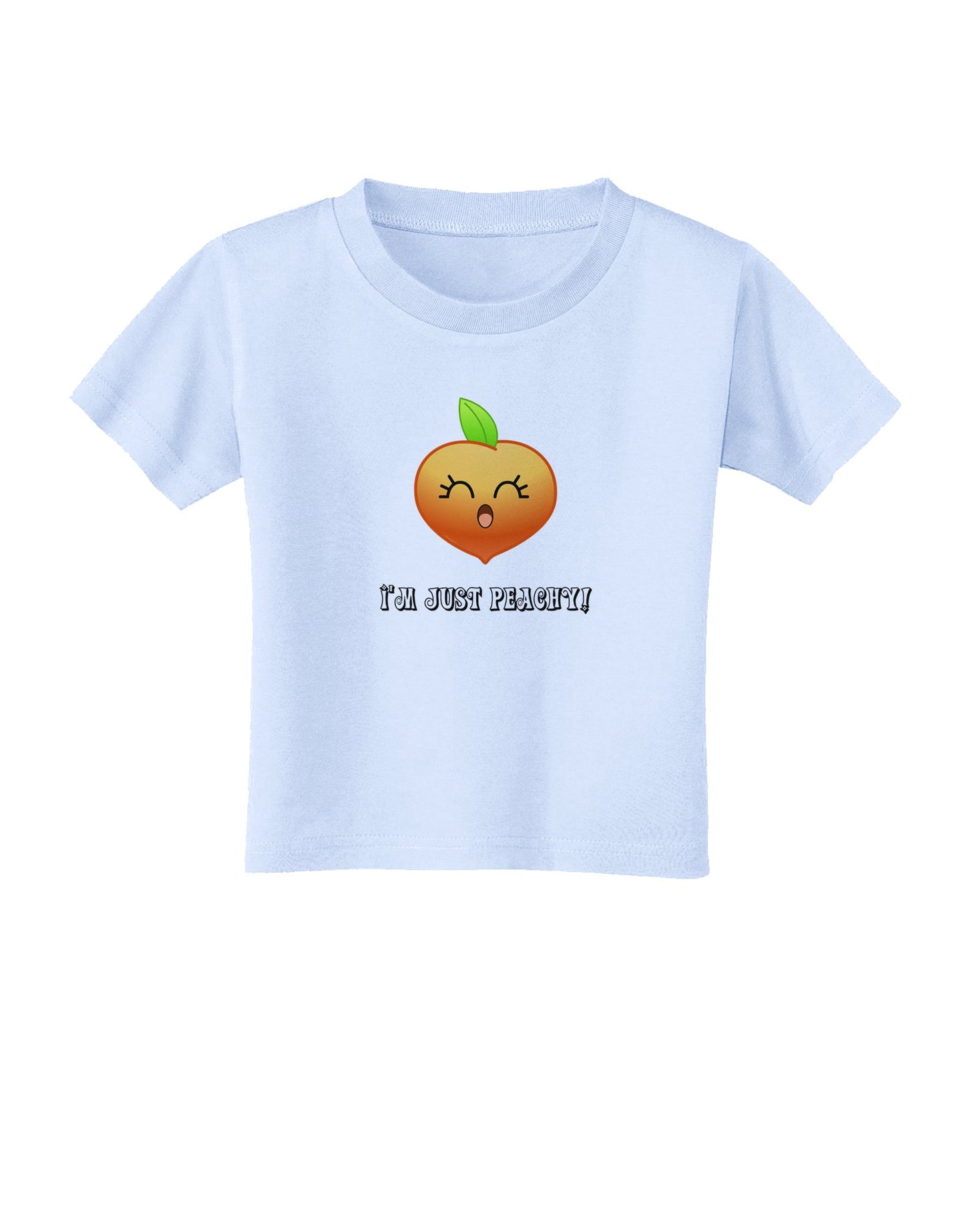Everything is Peachy Toddler T-Shirt-Toddler T-Shirt-TooLoud-Light-Blue-2T-Davson Sales