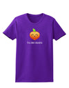 Everything is Peachy Womens Dark T-Shirt-TooLoud-Purple-X-Small-Davson Sales