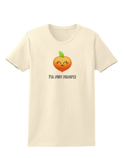 Everything is Peachy Womens T-Shirt-Womens T-Shirt-TooLoud-Natural-X-Small-Davson Sales