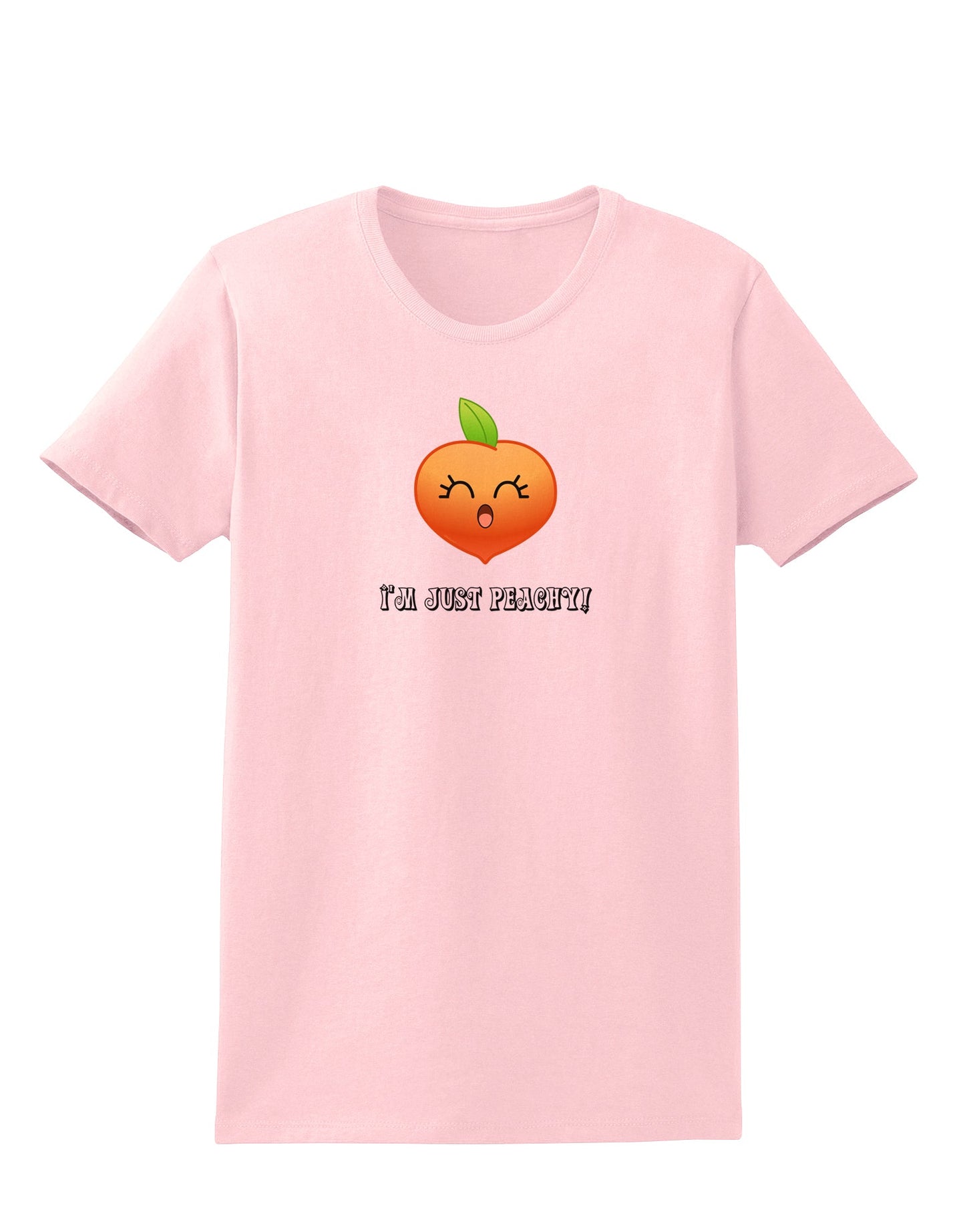 Everything is Peachy Womens T-Shirt-Womens T-Shirt-TooLoud-PalePink-X-Small-Davson Sales