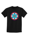 Evil Eye Protection Mandala Childrens Dark T-Shirt-Childrens T-Shirt-TooLoud-Black-X-Small-Davson Sales