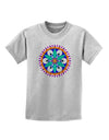 Evil Eye Protection Mandala Childrens T-Shirt-Childrens T-Shirt-TooLoud-AshGray-X-Small-Davson Sales