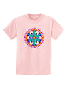 Evil Eye Protection Mandala Childrens T-Shirt-Childrens T-Shirt-TooLoud-PalePink-X-Small-Davson Sales