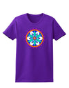 Evil Eye Protection Mandala Womens Dark T-Shirt-TooLoud-Purple-X-Small-Davson Sales