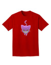 Evil Kitty Adult Dark T-Shirt-Mens T-Shirt-TooLoud-Red-Small-Davson Sales