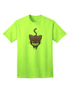 Evil Kitty Adult T-Shirt-unisex t-shirt-TooLoud-Neon-Green-Small-Davson Sales