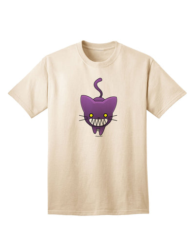 Evil Kitty Adult T-Shirt-unisex t-shirt-TooLoud-Natural-Small-Davson Sales