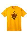 Evil Kitty Adult T-Shirt-unisex t-shirt-TooLoud-Gold-Small-Davson Sales