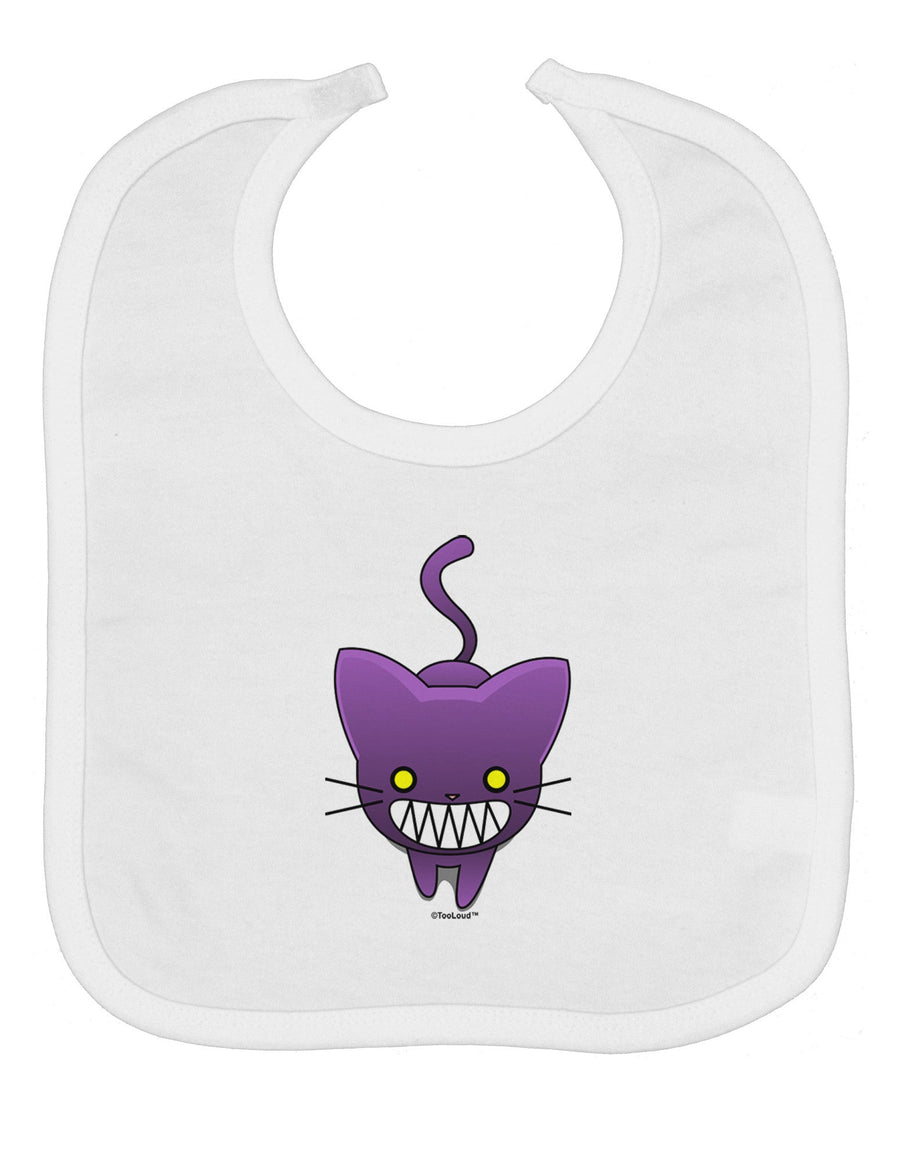 Evil Kitty Baby Bib