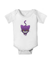 Evil Kitty Baby Romper Bodysuit-Baby Romper-TooLoud-White-06-Months-Davson Sales
