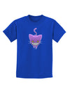 Evil Kitty Childrens Dark T-Shirt-Childrens T-Shirt-TooLoud-Royal-Blue-X-Small-Davson Sales