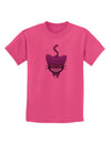 Evil Kitty Childrens T-Shirt-Childrens T-Shirt-TooLoud-Sangria-X-Small-Davson Sales