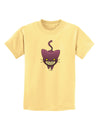 Evil Kitty Childrens T-Shirt-Childrens T-Shirt-TooLoud-Daffodil-Yellow-X-Small-Davson Sales