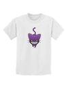 Evil Kitty Childrens T-Shirt-Childrens T-Shirt-TooLoud-White-X-Small-Davson Sales