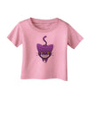 Evil Kitty Infant T-Shirt-Infant T-Shirt-TooLoud-Candy-Pink-06-Months-Davson Sales