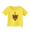 Evil Kitty Infant T-Shirt-Infant T-Shirt-TooLoud-Yellow-06-Months-Davson Sales