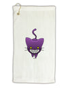 Evil Kitty Micro Terry Gromet Golf Towel 16 x 25 inch-Golf Towel-TooLoud-White-Davson Sales