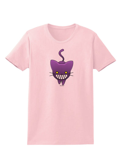 Evil Kitty Womens T-Shirt-Womens T-Shirt-TooLoud-PalePink-X-Small-Davson Sales