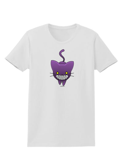 Evil Kitty Womens T-Shirt-Womens T-Shirt-TooLoud-White-X-Small-Davson Sales