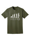 Evolution of Man Adult Dark T-Shirt by TooLoud-Mens T-Shirt-TooLoud-Military-Green-Small-Davson Sales