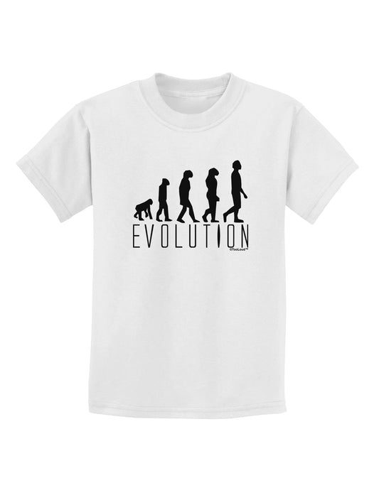 Evolution of Man Childrens T-Shirt by TooLoud-Childrens T-Shirt-TooLoud-White-X-Small-Davson Sales