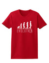 Evolution of Man Womens Dark T-Shirt by TooLoud-Womens T-Shirt-TooLoud-Red-X-Small-Davson Sales