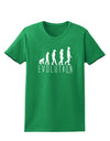 Evolution of Man Womens Dark T-Shirt by TooLoud-Womens T-Shirt-TooLoud-Kelly-Green-X-Small-Davson Sales