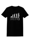 Evolution of Man Womens Dark T-Shirt by TooLoud-Womens T-Shirt-TooLoud-Black-X-Small-Davson Sales