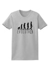 Evolution of Man Womens T-Shirt by TooLoud-Womens T-Shirt-TooLoud-AshGray-X-Small-Davson Sales