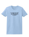 Excited About the Zombie Apocalypse Womens T-Shirt-Womens T-Shirt-TooLoud-Light-Blue-X-Small-Davson Sales