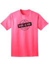 Exclusive 60th Birthday Commemorative Adult T-Shirt - Crafted in 1959-Mens T-shirts-TooLoud-Neon-Pink-Small-Davson Sales