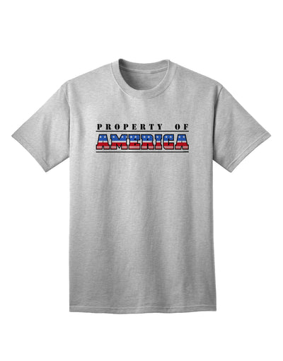 Exclusive Collection: America Adult T-Shirt-Mens T-shirts-TooLoud-AshGray-Small-Davson Sales